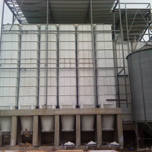 flour silos