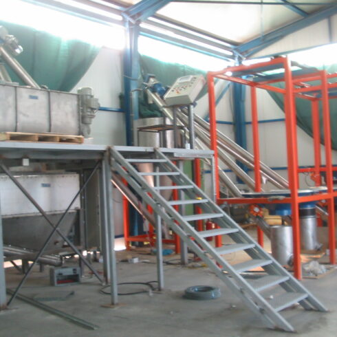 fertilizer dosing and mixing plant