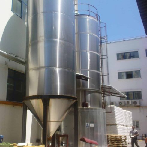 silos for pneumatic conveying