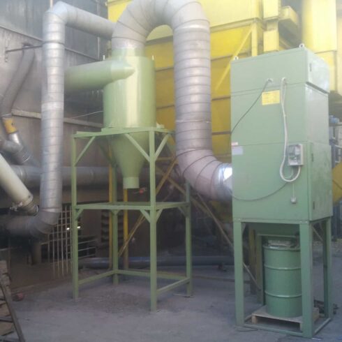 cyclone and dust collector