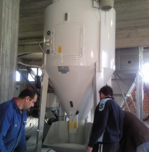 Vertical Mixer Silos