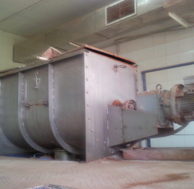 ribbon mixer 500 lt