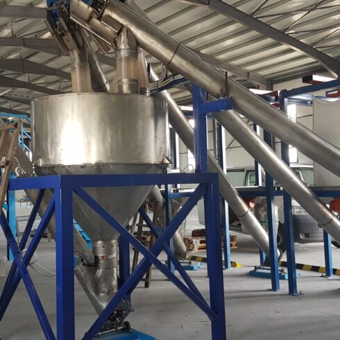 Feeding and Mixing Plant for Fertilizers